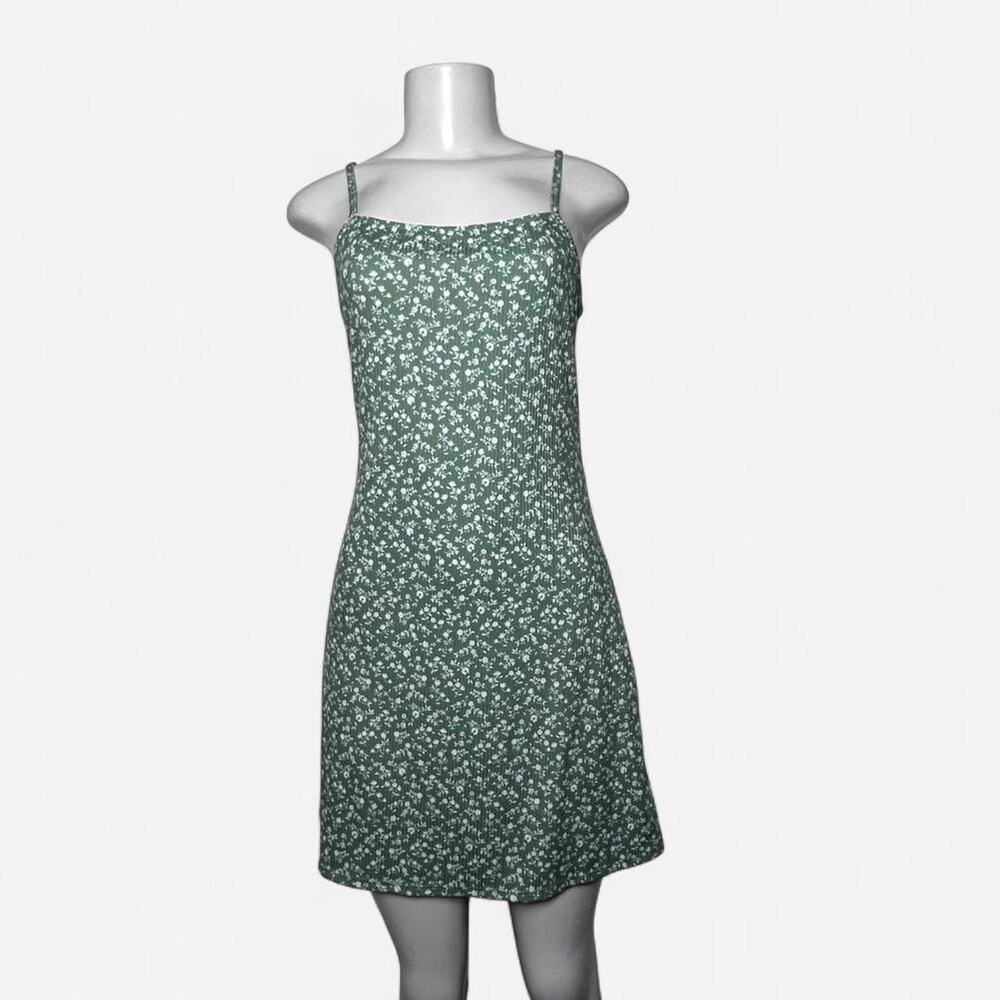 Cottage core dress boho retro earthy prairie peasant flower child size large